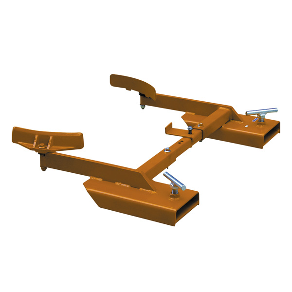 Single Adjustable Forklift Drum Grab - Poly Drums