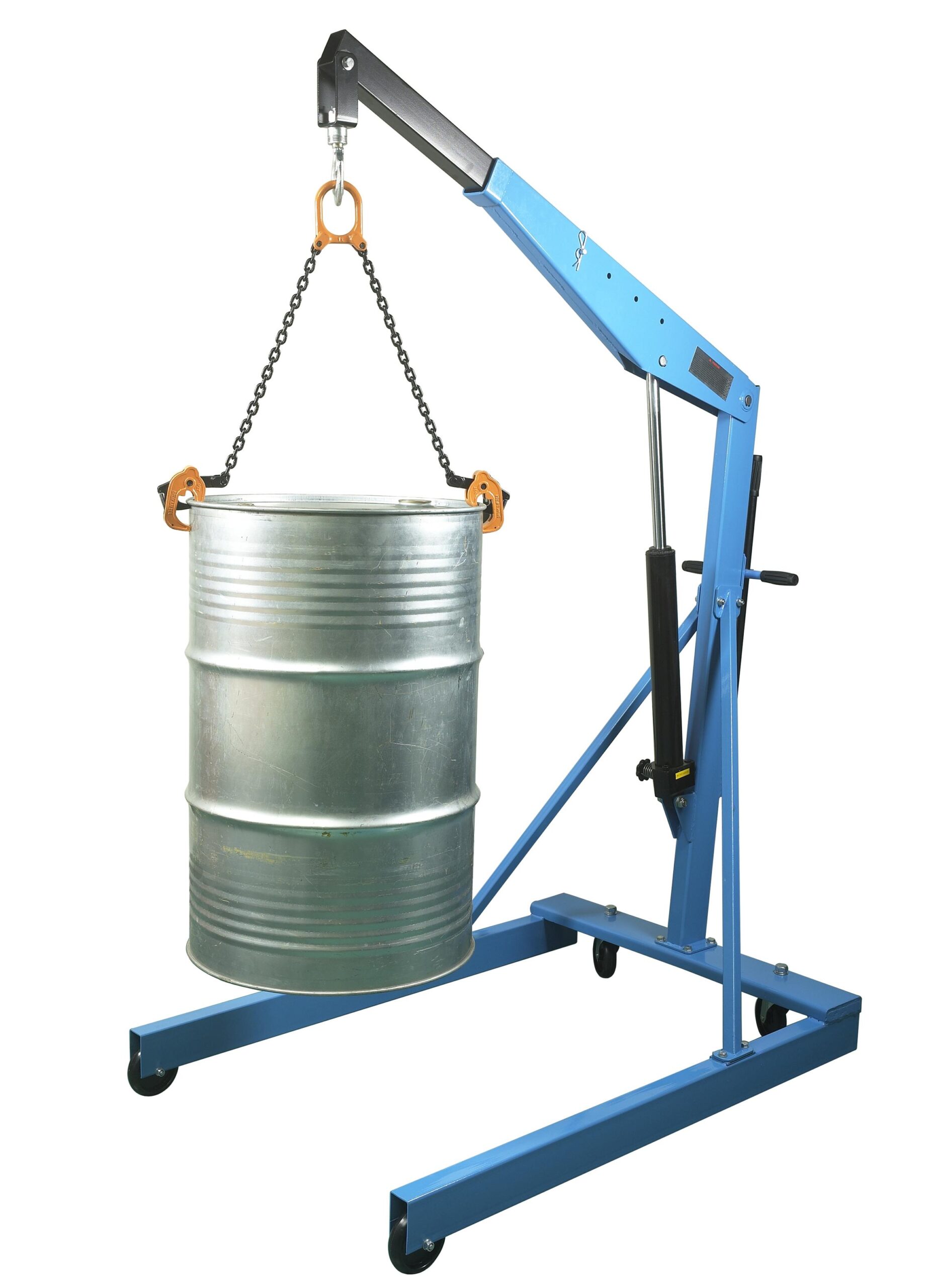 2 Leg Universal Drum Lifter c/w Mechanical Grabs DL500 Series