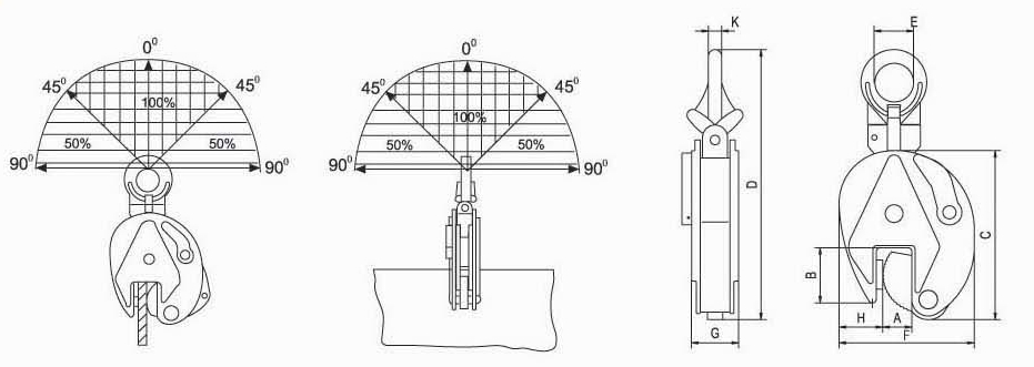 Vertical Plate Clamp CL Series