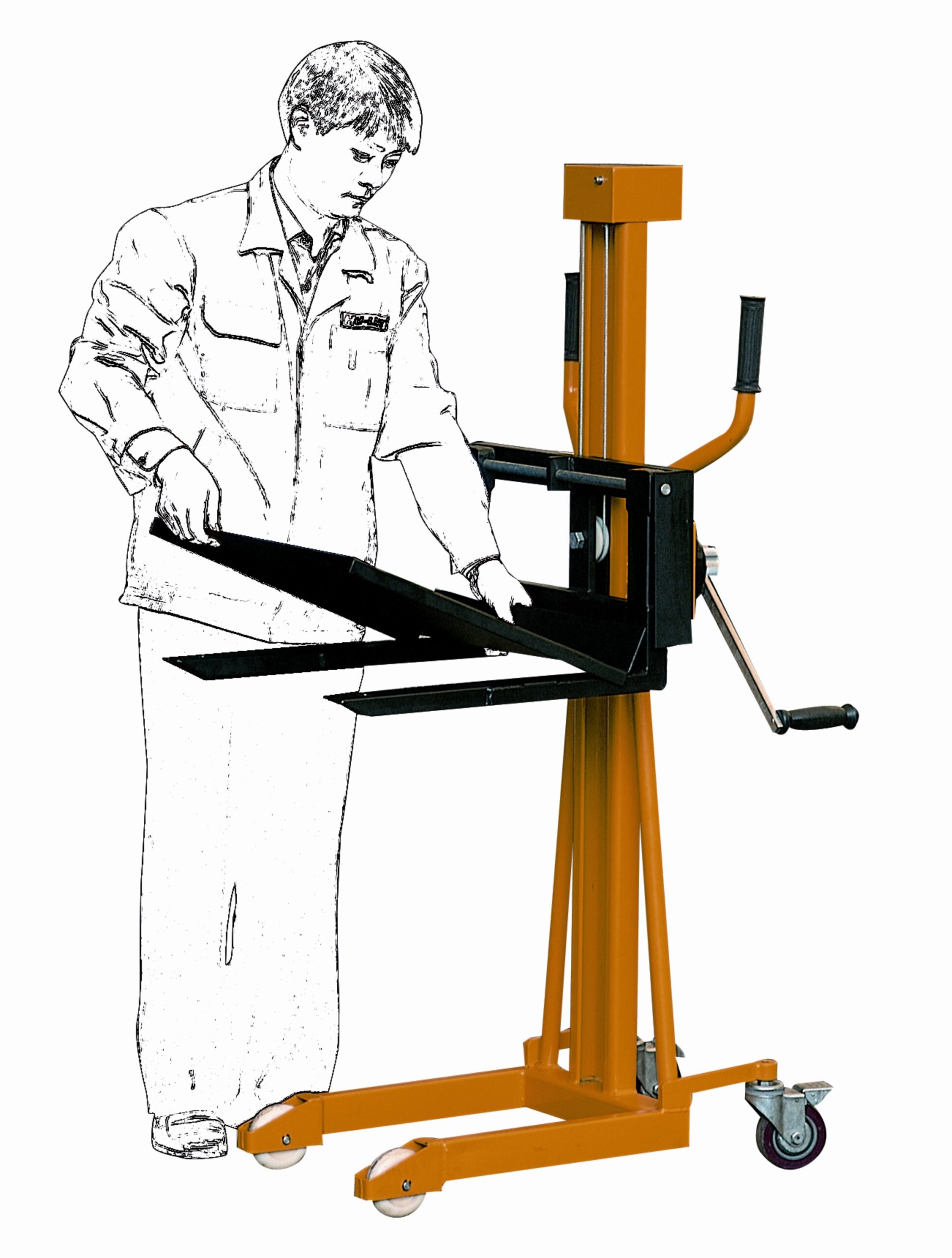 Mini Stackers c/w Adjustable Forks LS & PM Series