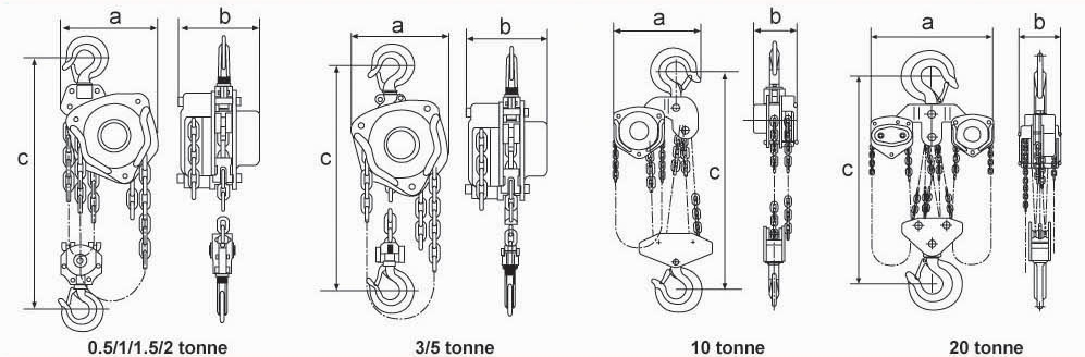 Manual Chain Hoist MH Series