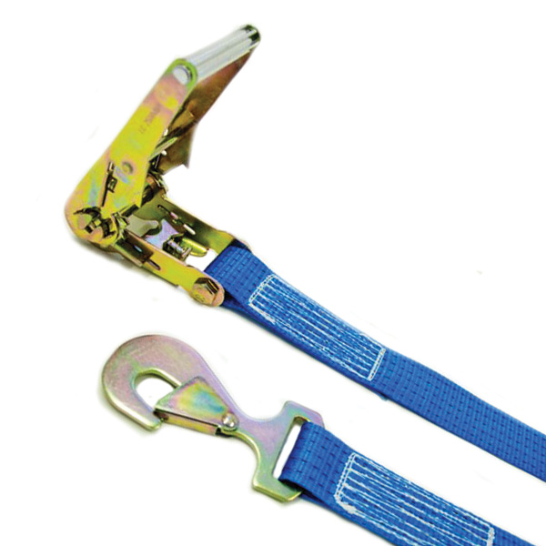 50mm wide 2 Part Ratchet Strap systems - TWISTED SNAP HOOK