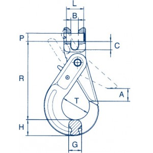 Self Locking Clevis Hook