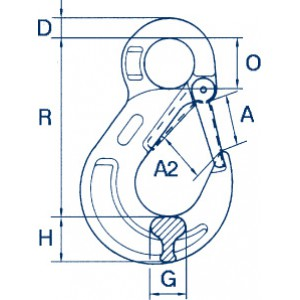 G8 Sling Hook with Latch