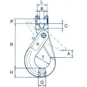 G10 Self Locking Clevis Hook