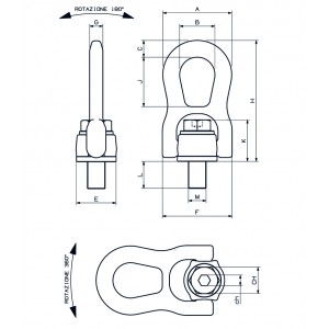 Heavy Lift Swivel Hoist Ring