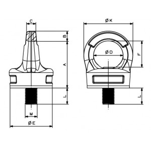 Eyebolt Twister With Bearing