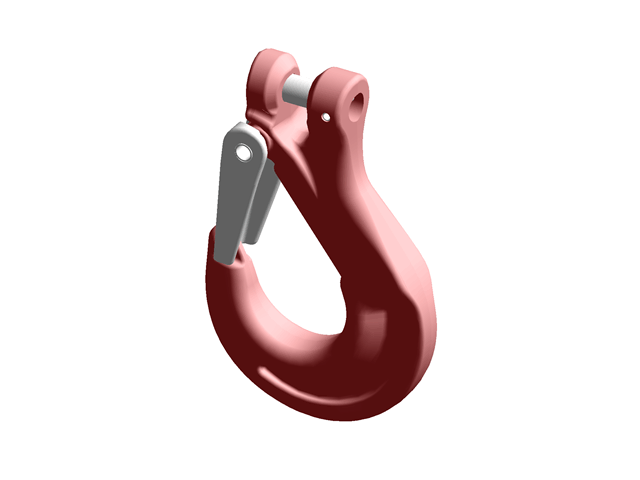 Clevis Sling Hook With Latch