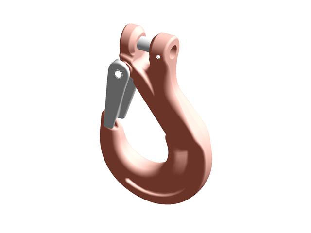 Clevis Sling Hook With Latch