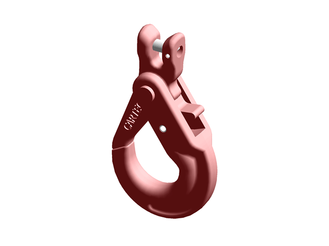 Self Locking Clevis Hook